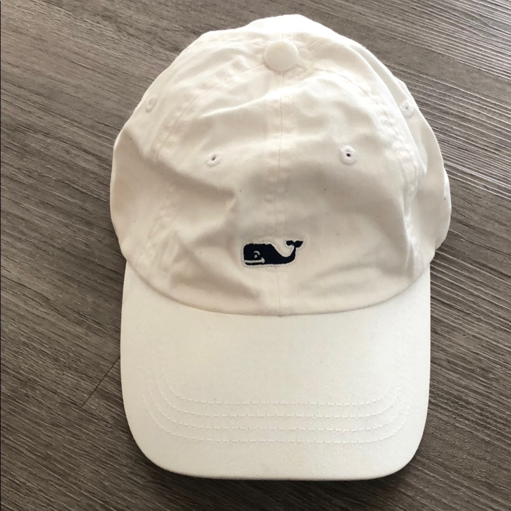 Vineyard Vines White baseball cap